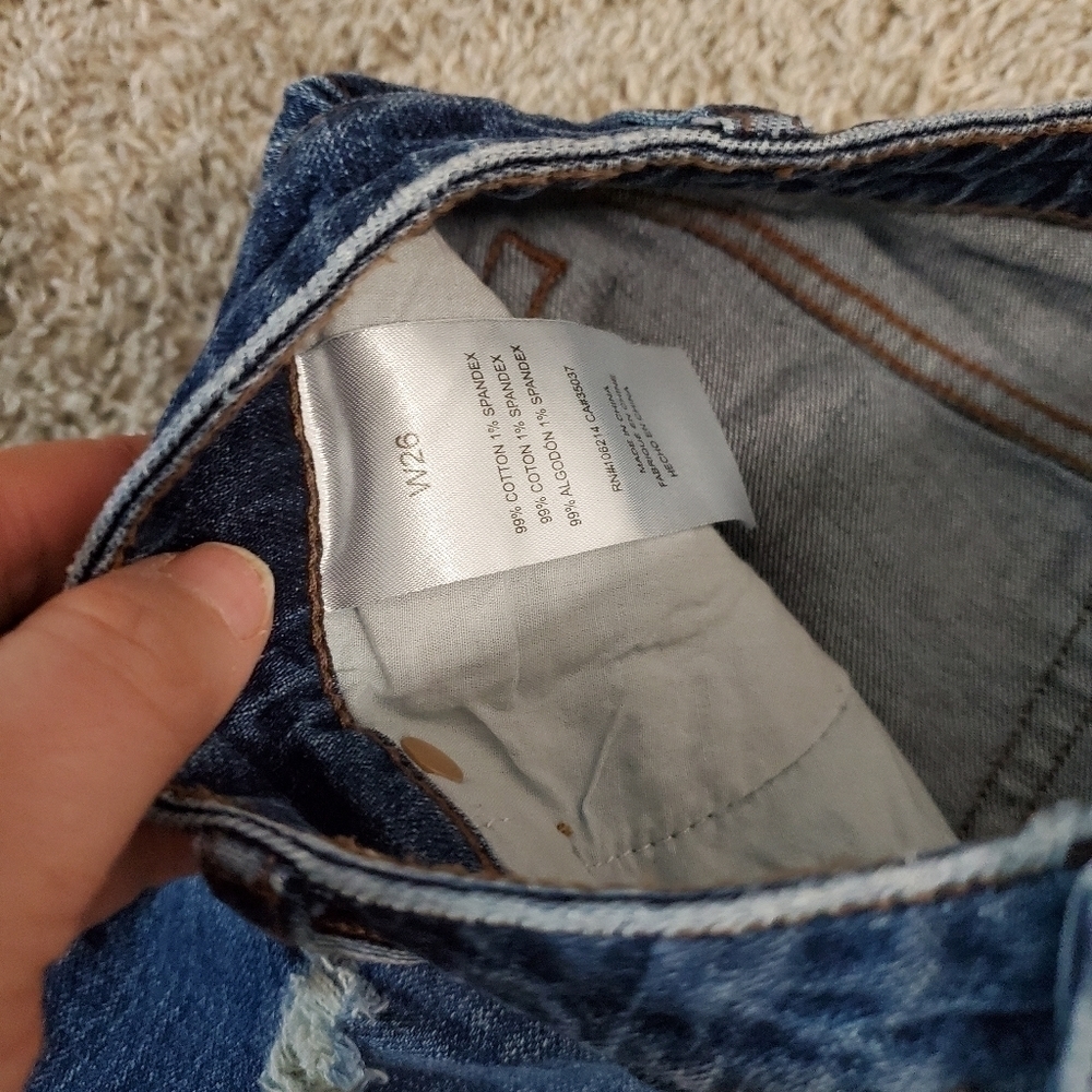 JOE'S Jeans Distressed 4 Inch Inseam Shorts - Picture 5 of 6